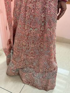 Elegant Peach Lehenga Choli