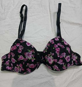 Black Floral 🤎Lace Bra