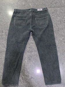 Classic Grey Wash Denim Jeans