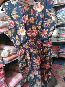 Floral Print Kurta Set ..