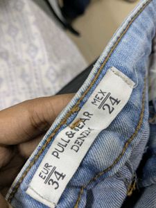Light Wash Denim Jeans