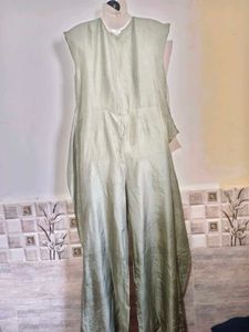 Elegant Sage Green Jumpsuit