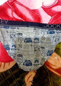 Jockey Men's Briefs - Newspaper Print