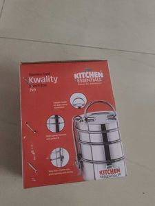 Brand new with tag steel Lunch Box seal packed