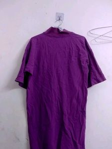 Men's Purple Polo 👕,used