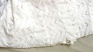 ETHNIC WHITE SKIRT