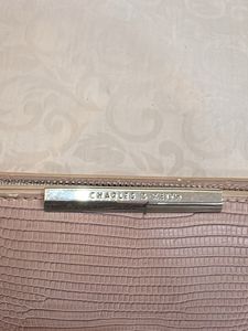 Charles & Keith Textured Clutch