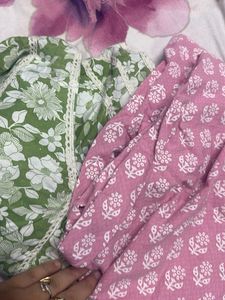 combo of cotton kurtas