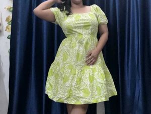 Off-Shoulder Floral Print Dres🤗