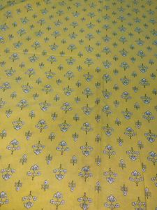 Vibrant Yellow Printed Kurta