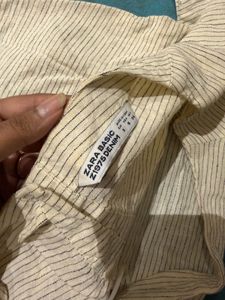 Striped Beige Top