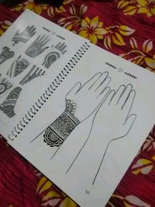 Reusable Mehendi Practice Book
