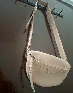 Stylish Beige Crossbody Bag
