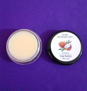 🆕️ Sage Apothecary Coconut Lip Balm