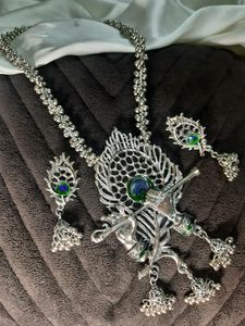Krishna Neckpeice with Earrings