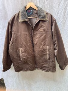 Vintage Brown Quilted Jacket