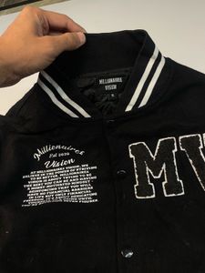 heavy Varsity Jacket with "Millionaire Vision"