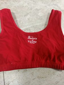 Set of 3 Red Sports Bras