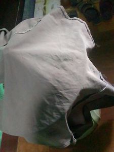 Korean Grey Sleeveless Coat For Womens