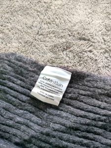 Calvin Klein Charcoal Scarf