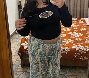 Diesel Embellished Crop Top