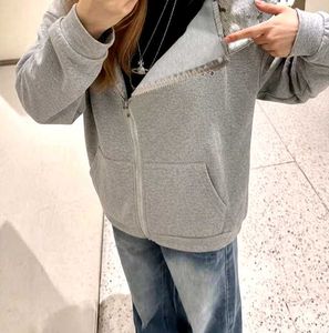 H&M Grey Zip Hoodie