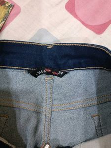 Ripped Blue Denim Jeans
