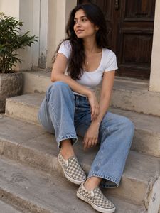VANS  Checkerboard Slip-On Shoes (UNISEX)