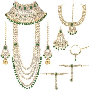 Gold Plated Kundan Dulhan Bridal Jwellery