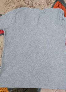 Grey Graphic Long Sleeve T-Shirt