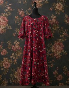 Chic Floral Print Midi Dress