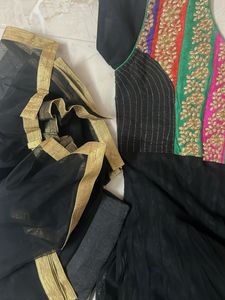 Designer Black Ethnic Gown