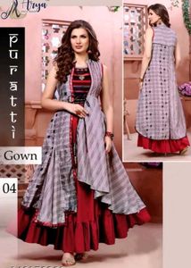 Beautiful Long Dress With Shrug