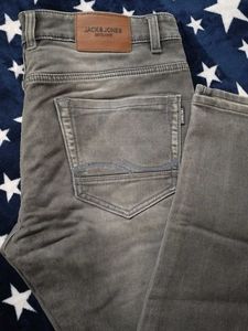 Gray Denim Jeans