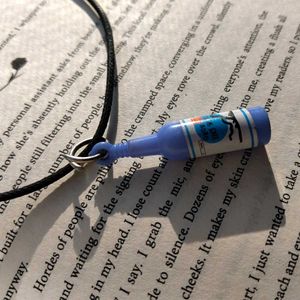 Soju Alcohol Bottle Pendant Without Chain Or Cord