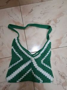 Handmade Crochet Tote Bag