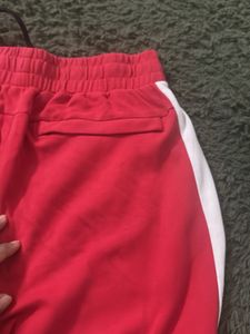 authentic Asics Snap Button Track Pants