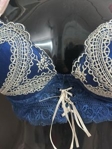 Elegant Blue Lace Bra 2 Br