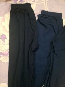 Navy Blue Leggings Pants (Set of 3)