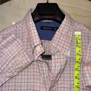 Nautica Men's Classic Fit Checked Shirt