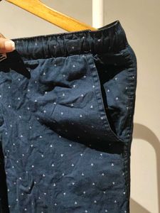 XL - Cotton Blue Jogger Pants