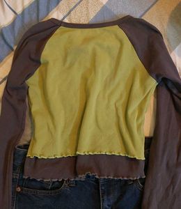 Y2K Graphic Long Sleeve Top