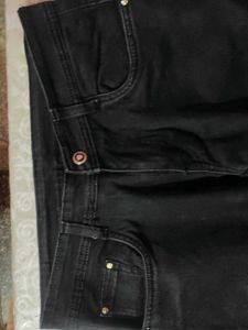 jet Black Ripped skinny jeans