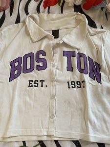 Boston EST 1997 Crop Top