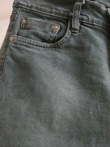 LEVI'S Men's 541 Green Fit Mid Rise Overdyed Jeans
