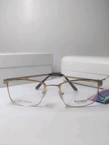 Stylish Gold Frame Eyeglasses