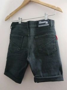 BLACK DENIM SHORTS FOR WOMEN &amp; MENS