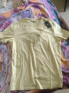 T Shirt Gold Color