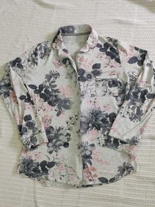 George Floral Print Pajama Top