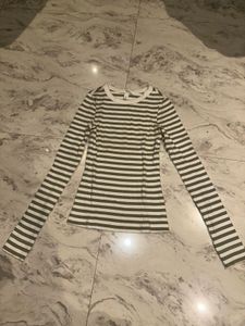 Striped Long Sleeve Top